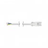 Simon CR4020-9 Кабель 2м 3x2,5мм "мама - free-end" 2P+E, белый, QC