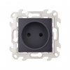 Simon 2450441-038 Розетка со шторками 2Р, 16A 250В
