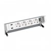 Simon 42624000-133 Настольный x6 розеточный блок, 4x2P+E, USB A+A з/у, 1 пустой модуль