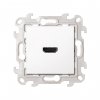 Simon 2411094-030 Розетка HDMI v1.4, белый, S24