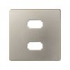Simon 8201090-034 Накладка для розетки 2хUSB 2.0, шампань, S82