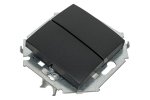 Simon 1591398-038 Двухклавишный выключатель, 16AX 250В