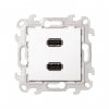 Simon 2411090-030 Розетка 2xUSB 2.0 (передача данных), белый, S24
