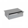 Simon 44403020-133 Врезной x4 розеточный блок, щетка, 3x2P+E, 2xRJ45