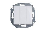 Simon 1591391-030 Трехклавишный выключатель, 10AX 250В