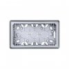 Simon 8200760-093 Коробка подъемная на 2 поста, мат.алюминий, S82D