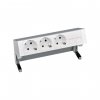Simon 42403020-133 Настольный x4 розеточный блок, 3х2P+E, 2хRJ45