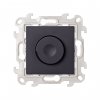 Simon 2412313-038 Светорегулятор LED повор-нажимной, проходной, 6-60Вт 230В