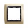 Simon 82814-34 Рамка на 1 пост, металл, шампань/графит, S82