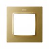 Simon 8200617-095 Рамка на 1 пост, мат.золото, S82C