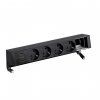 Simon 42624000-138 Настольный x6 розеточный блок, 4x2P+E, USB A+A з/у, 1 пустой модуль