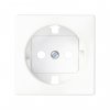 Simon 82041-30 Накладка со шторками для розетки Schuko 2Р+Е, белый, S82