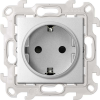 Simon 2420432-033 Розетка со шторками Schuko 2Р+Е, 16A 250В~ P&Go
