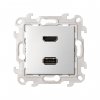 Simon 2411095-033 Розетка HDMI v1.4 + USB 2.0 (передача данных)
