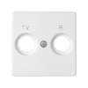 Simon 82053-30 Накладка для розетки R-TV+SAT с пикт."TV R", белый, S82