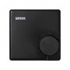 Simon 75500-68 Термостат механич. релейный для отопл. с датчиком воздуха, накладной, 10А 230В