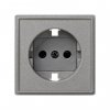 Simon 2705041-063 Накладка со шторками для розетки Schuko 2Р+Е, IK07
