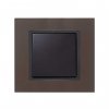 Simon 82817-38 Рамка на 1 пост, металл, свинец/графит, S82N