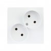 Simon 2450457-030 Розетка двойная 2x2Р, 16A 250В