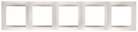 Simon 1500650-034 Рамка на 5 постов, шампань, S15