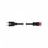 Simon CR6020-6 Кабель 2м 3x2,5мм "мама - вилка Schuko" 2P+E, красный, QC