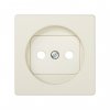 Simon 82040-31 Накладка со шторками для розетки 2Р, сл.кость, S82
