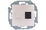 Simon 1591407-034 Розетка HDMI v1.4, шампань, S15