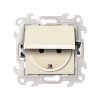 Simon 2420448-031 Розетка IP44 с крышкой и шторками Schuko 2Р+Е, 16A 250В