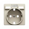 Simon 8200049-031 Накладка для розетки Schuko с з/у USB A+A