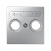 Simon 73097-63 Накладка для розетки R-TV+SAT с пиктограммой "R-TV SAT"