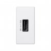 Simon K126C-9 Зарядное устройство узкое USB A 7.5W, 230В