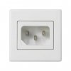 Simon K305A-9 Розетка IEC320 "папа", белый, K45, Connect