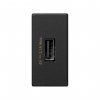 Simon K126D-14 Зарядное устройство узкое USB A 10W, 230В