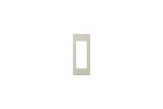 Simon 82040-61 Накладка для узкой розетки 2Р, сл.кость, S82Centr