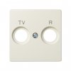 Simon 82053-31 Накладка для розетки R-TV+SAT с пикт."TV R", сл.кость, S82