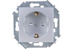 Simon 1591443-033 Розетка со шторками Schuko 2Р+Е, 16A 250В