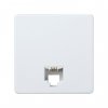 Simon 27480-35 Розетка телефонная RJ11 на 4 контакта, белый, S27