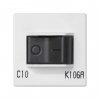 Simon K106A-9 Термомагнитный автоматический выкл-ль 10 A, белый, K45, Connect