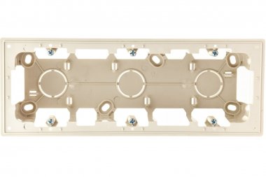 Фотография товара 'Simon 2400753-031 Коробка подъемная на 3 поста, сл.кость, S24'