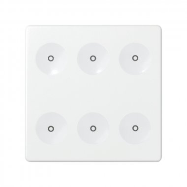 Фотография товара 'Simon 8000661-030 Сенсорная 6-кн панель, без маркировки'