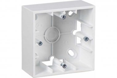 Фотография товара 'Simon 1590751-030 Коробка подъемная на 1 пост, белый, S15'