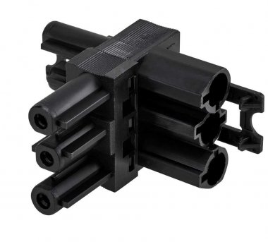 Фотография товара 'Simon CR7312-14 Соединитель "1 папа - 2 мамы", 2P+E, графит, QC'