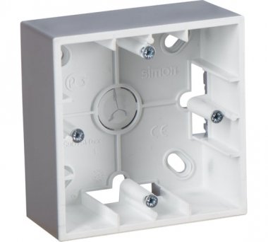 Фотография товара 'Simon 1590751-033 Коробка подъемная на 1 пост, алюминий, S15'
