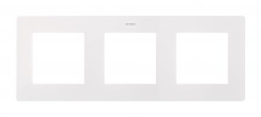 Фотография товара 'Simon 2400630-030 Рамка на 3 поста, белый, S24'