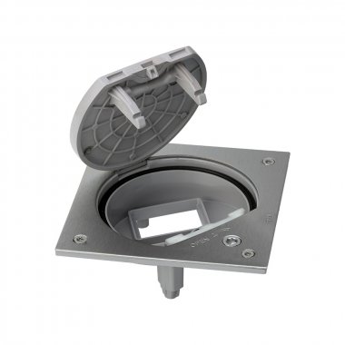 Фотография товара 'Simon KSE0SEC-23-72 Основа влагостойкая IP66, 1 мех-м, замок'