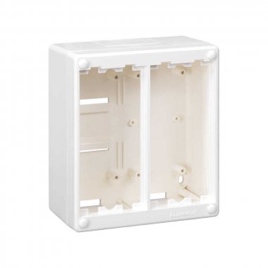 Фотография товара 'Simon SC200-9 Настенный блок поверх/монтажа CIMA Classic, 2 двойных поста'