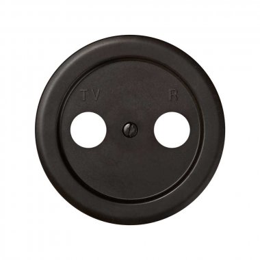 Фотография товара 'Simon 88053-32 Накладка для розетки R-TV+SAT с пикт."TV R", коричневый, S88'