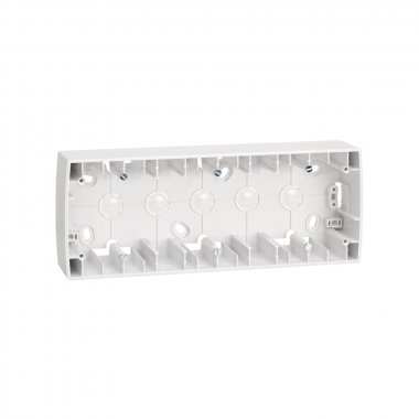 Фотография товара 'Simon 82771-30 Коробка подъемная на 3 поста, белый, S82'