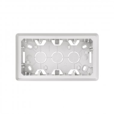 Фотография товара 'Simon 8200760-030 Коробка подъемная на 2 поста, белый, S82D'