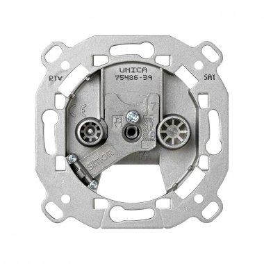 Фотография товара 'Simon 75487-39 Розетка R-TV+SAT проходная, S75'